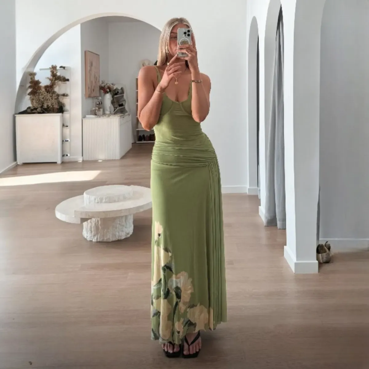 Bec & Bridge Citrina Maxi Dress in Aniya Size 8 - Image 1