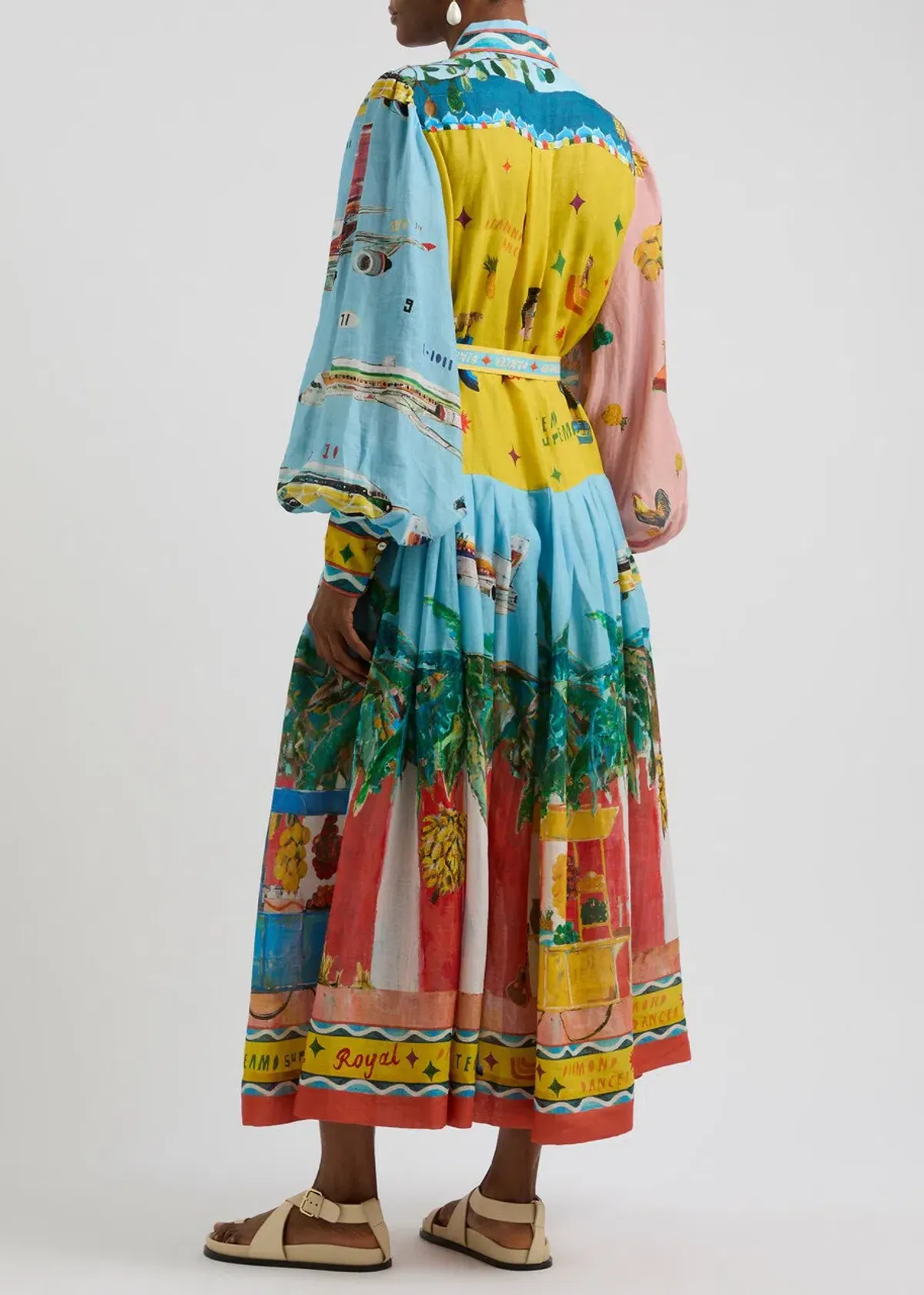 ALEMAIS All Aboard Shirtdress Size 6 AU - Image 6