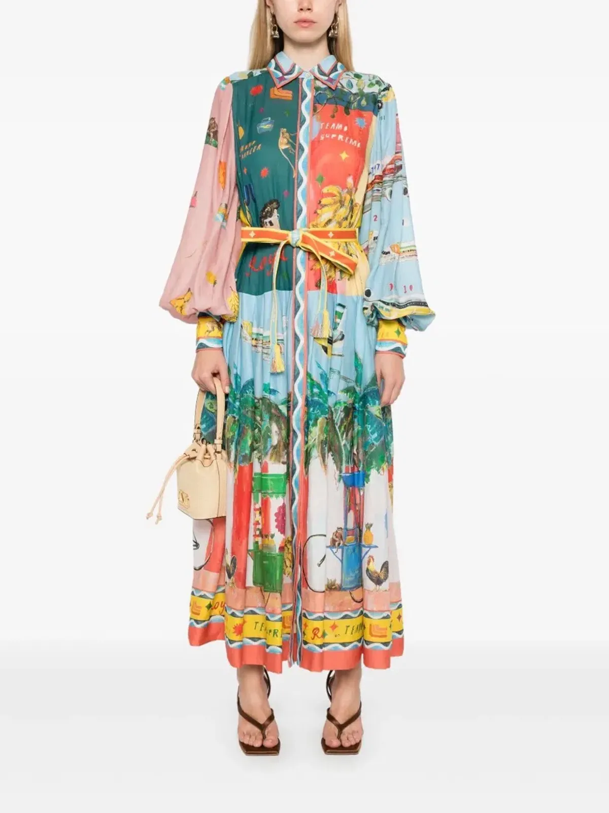 ALEMAIS All Aboard Shirtdress Size 6 AU - Image 3