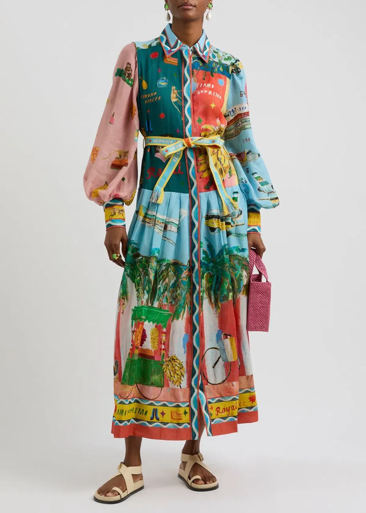 ALEMAIS All Aboard Shirtdress Size 6 AU - Image 2