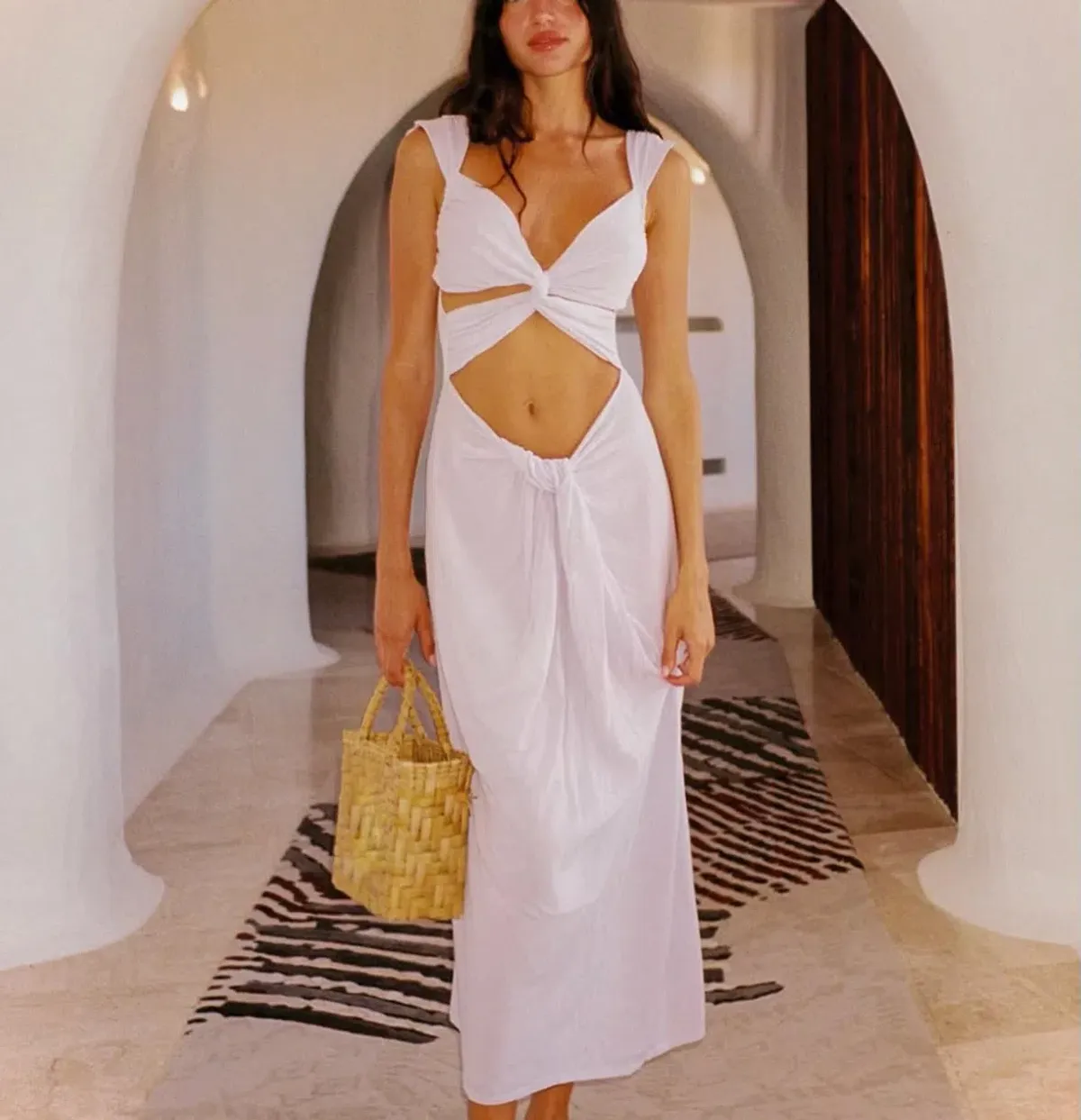Asta Resort Mariana Dress- Size Small for rent on The Volte - main image