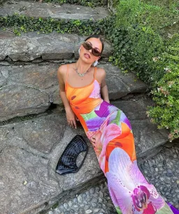 With Harper Lu Slip Dress - Size Small for rent on The Volte - image 1