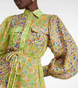 Alemais Daisy Patchwork Long Sleeve Shirt Dress Size XL AU 14/US 10 for rent on The Volte - image 6