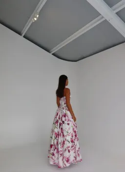 Aje Behold Maxi Dress in Fresh Floral Size 8 for rent on The Volte - image 3