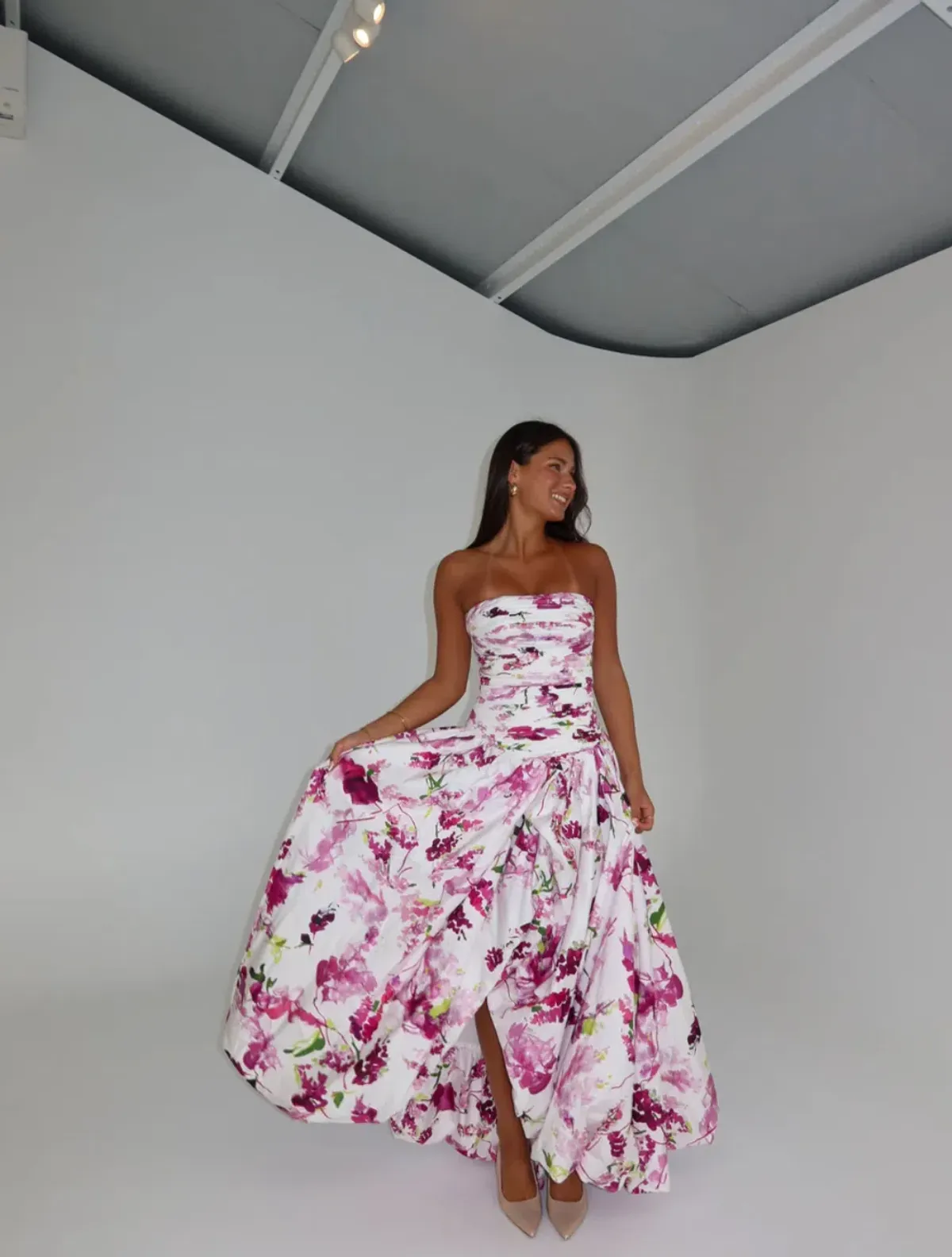 Aje Behold Maxi Dress in Fresh Floral Size 8 - Image 1