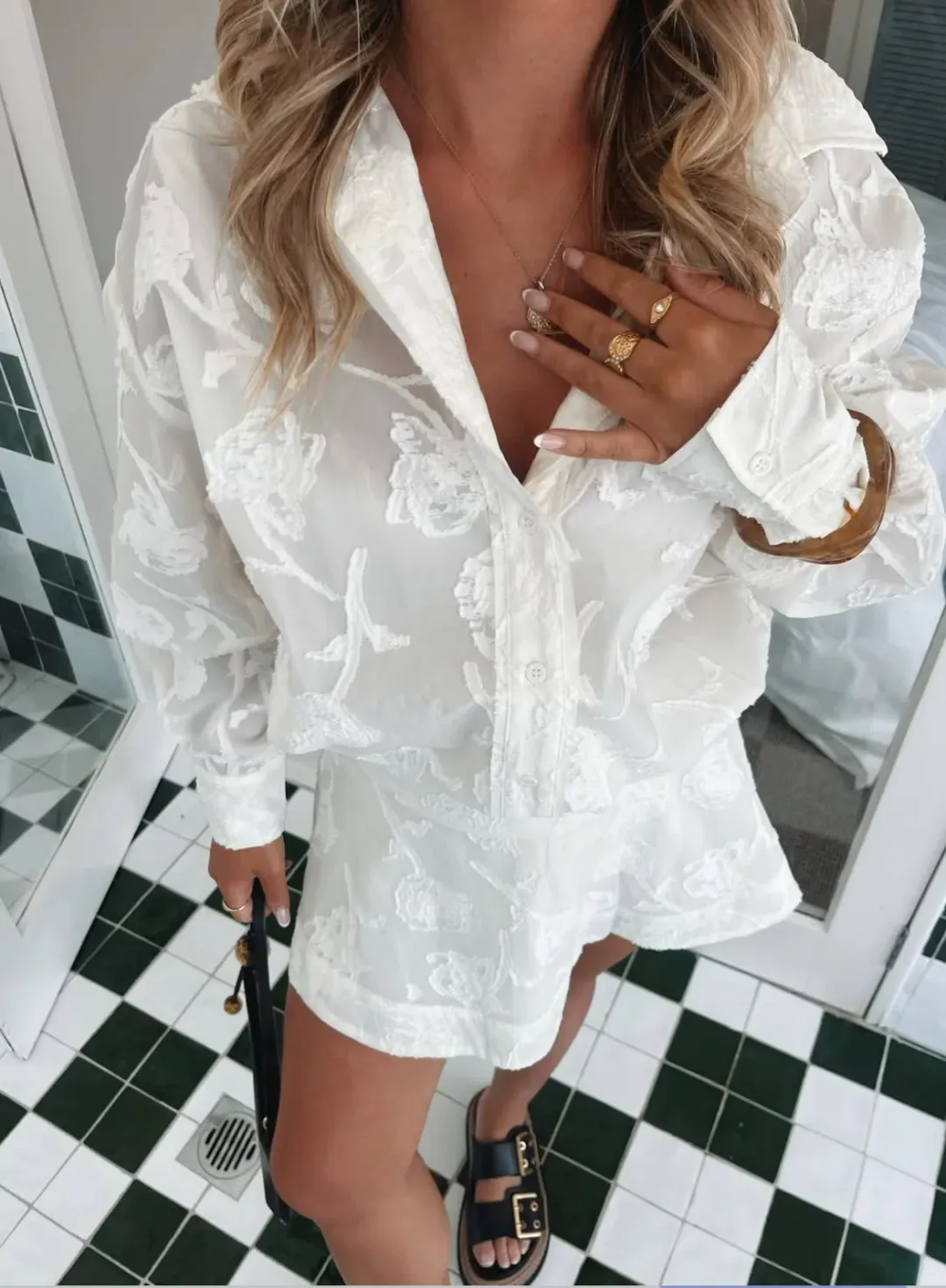 Dissh Azalea Set Off White Size XS for rent on The Volte - main image