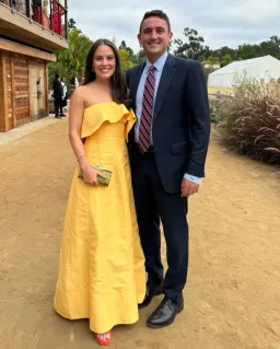 Aje Shallows Strapless Gown in Marigold Yellow Size 6 for rent on The Volte - image 4