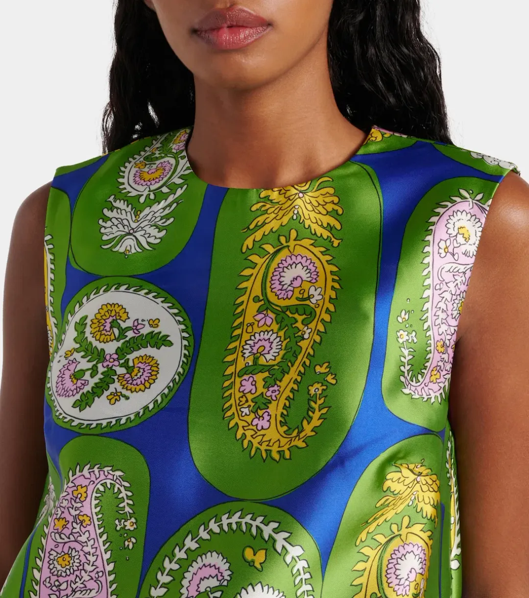 Alémais Gina Mini Dress Print Size 8 for rent on The Volte - main image