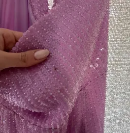 Misha Devon Dress Lilac Sequin for rent on The Volte - image 5