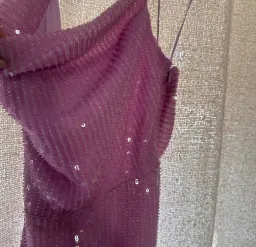 Misha Devon Dress Lilac Sequin for rent on The Volte - image 3