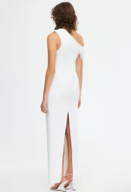 Acler White Williamston Midi Dress - Size 12 for rent on The Volte - image 2