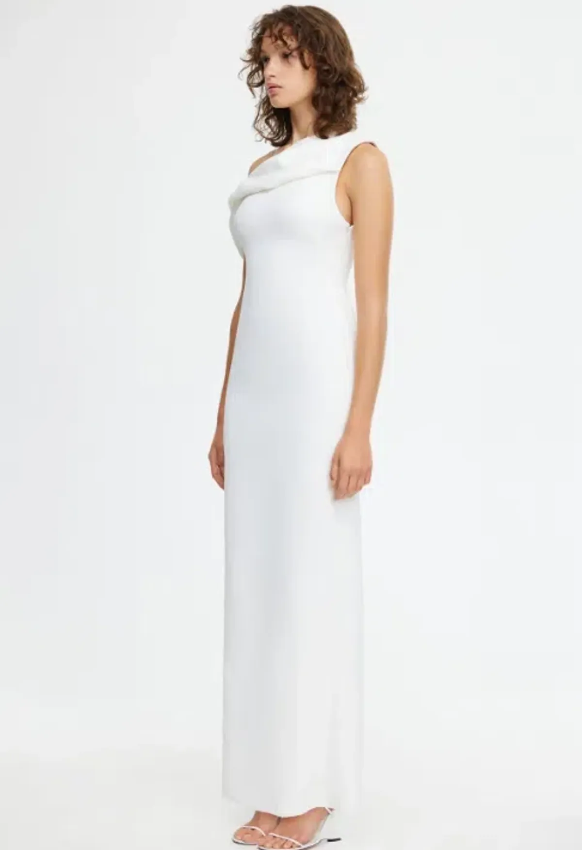 Acler White Williamston Midi Dress - Size 12 - Image 5