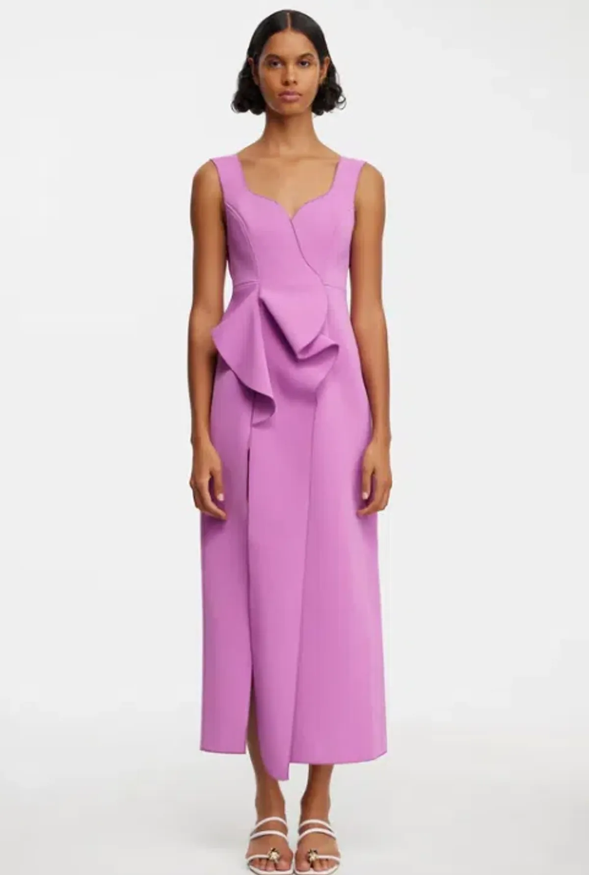 Acler Underwood Purple Midi Dress - 10 - Image 1