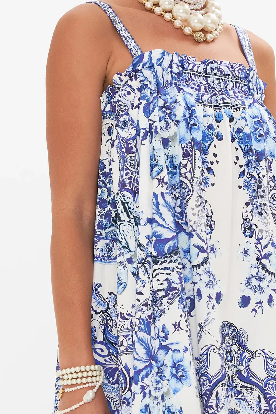 Camilla Wide Strap Sundress Glaze And Graze size XL/XXL for rent on The Volte - main image