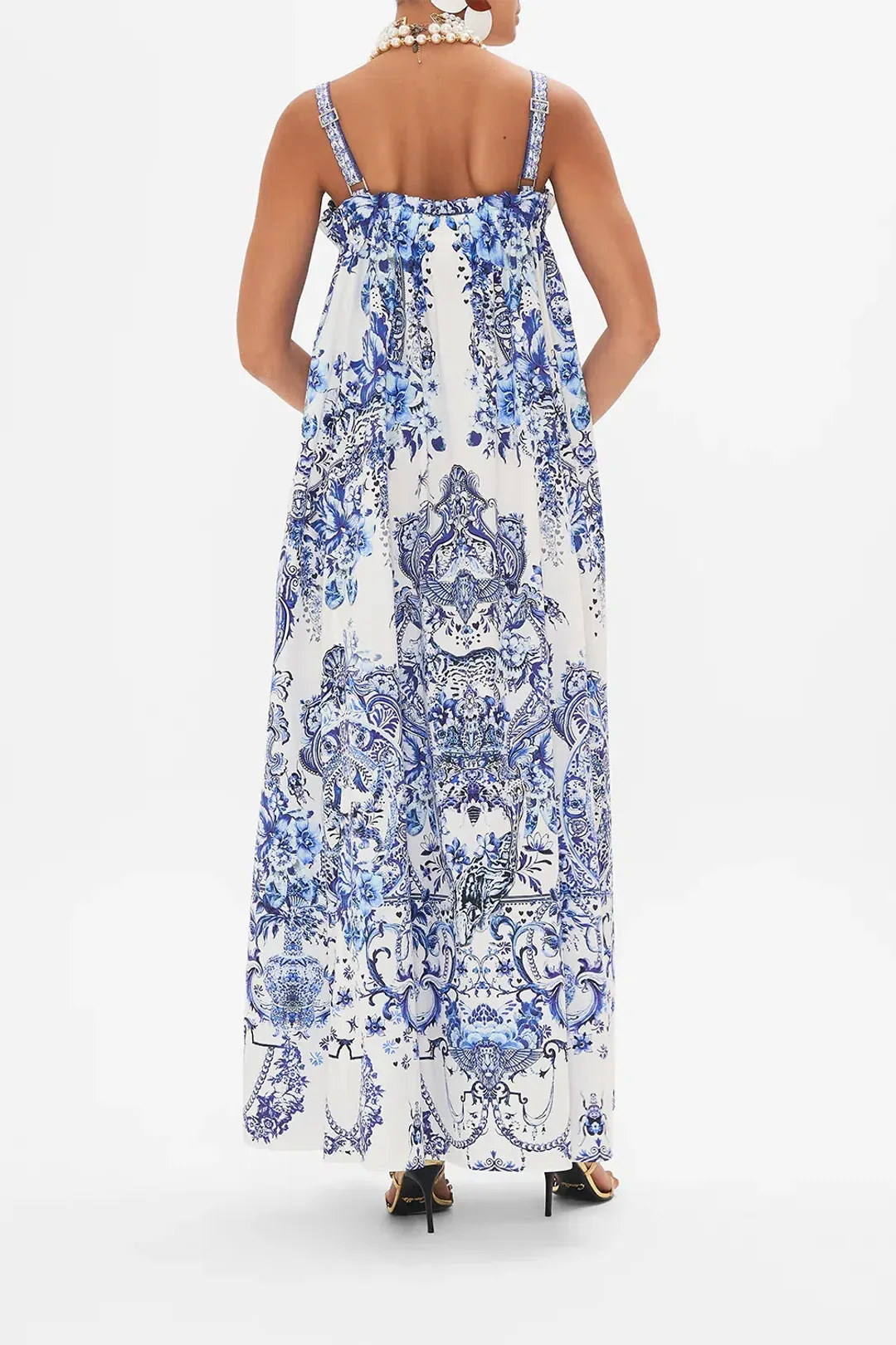 Camilla Wide Strap Sundress Glaze And Graze size XL/XXL for rent on The Volte - main image