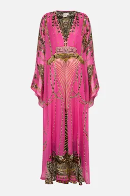 Camilla Long Kaftan With Waist Detail Song Of The Scarab size O/S for rent on The Volte - image 3