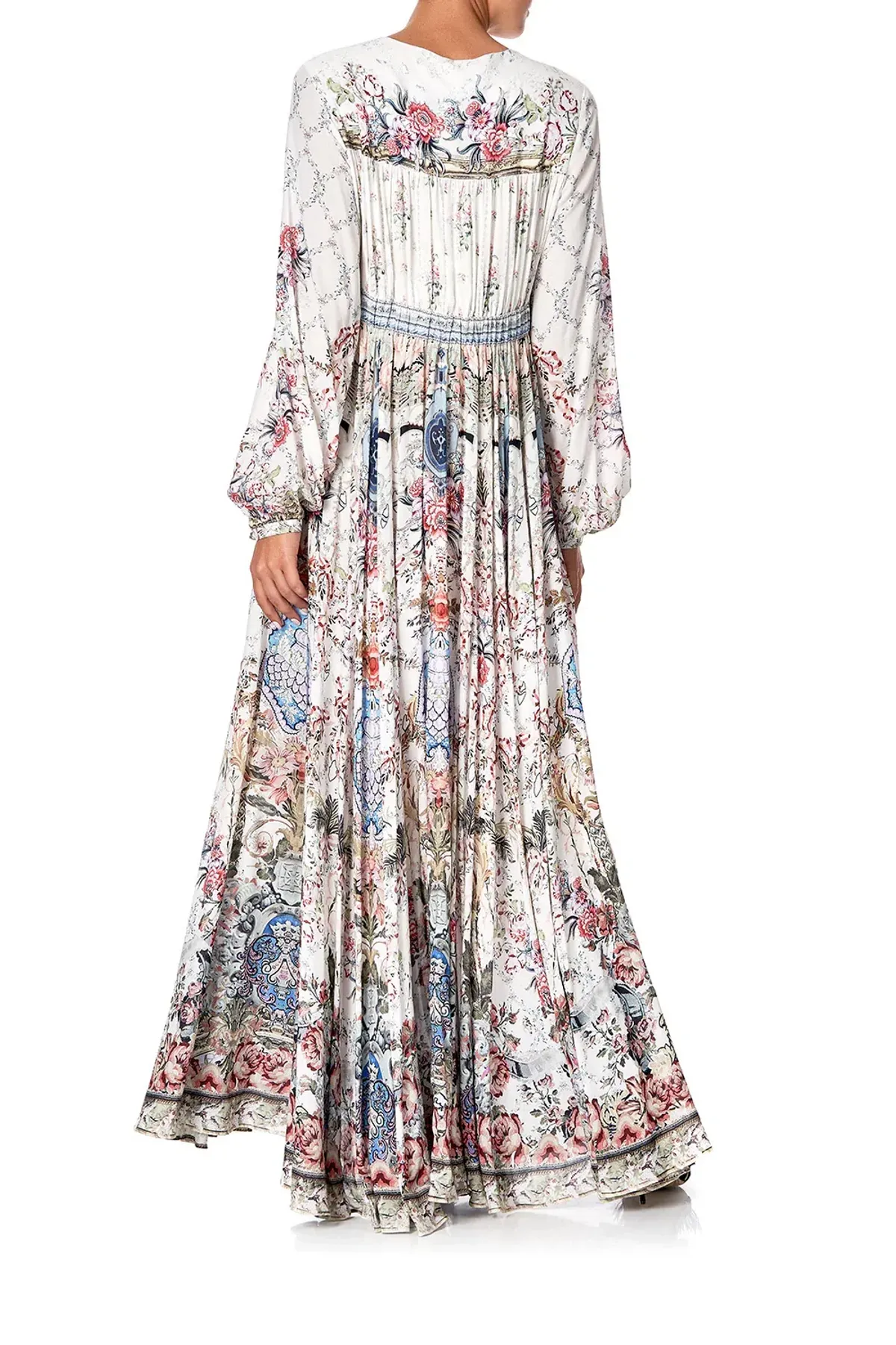 Camilla Peasant Dress With Tie Front Southern Belle size XXL - Image 5