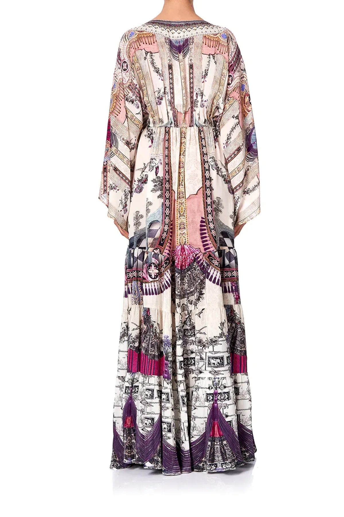 Camilla Gathered Panel Dress Violet City size XXL - Image 8