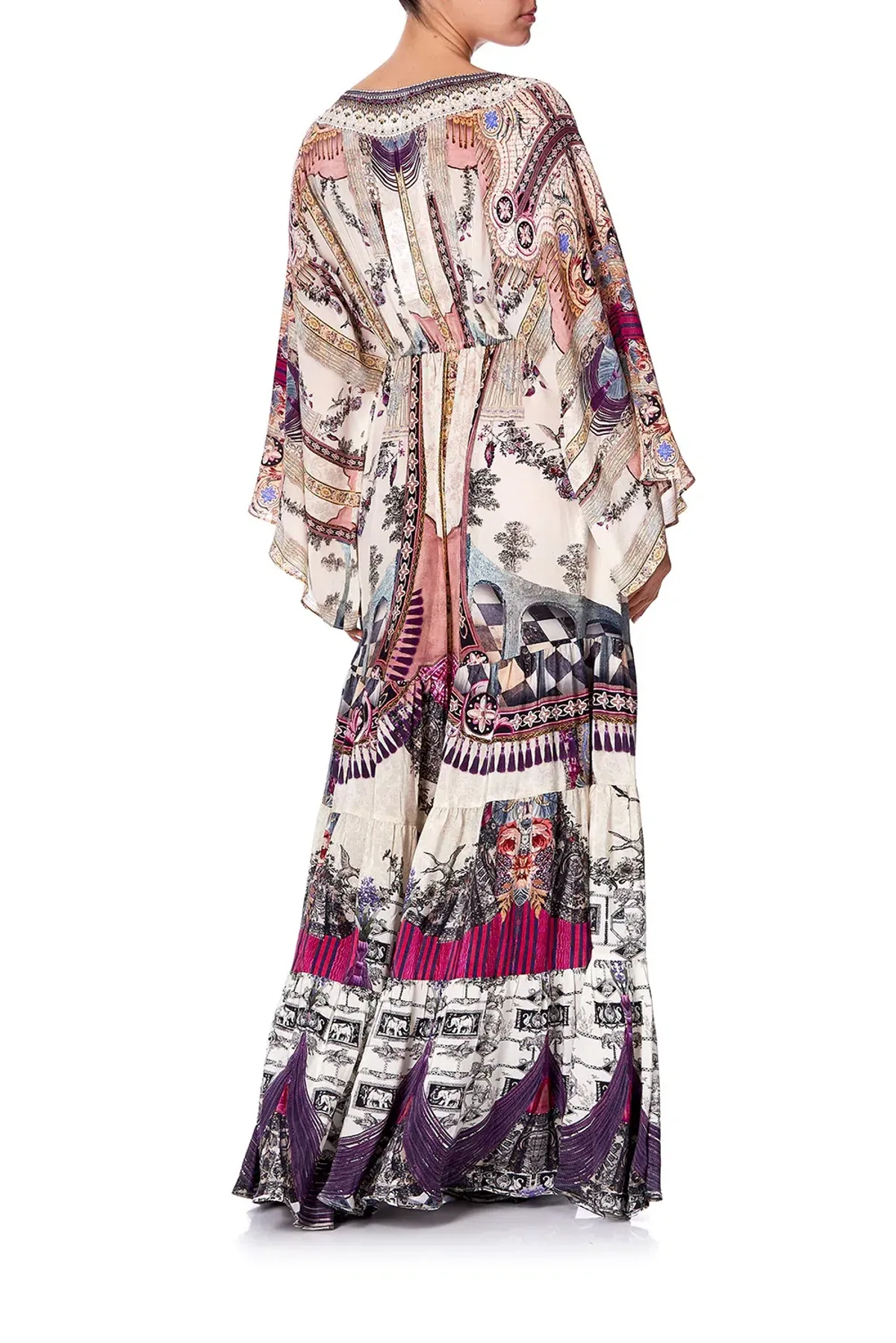 Camilla Gathered Panel Dress Violet City size XXL - Image 6