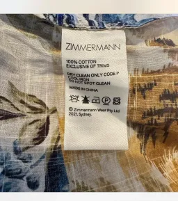 Zimmerman Alaine cut out mini dress size 0 for rent on The Volte - image 5