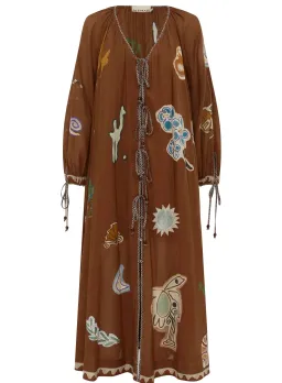 Alemais LAURENCE TIE FRONT SHIRTDRESS - 16 AU/UK (12 US) for rent on The Volte - image 5