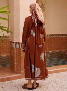 Alemais LAURENCE TIE FRONT SHIRTDRESS - 16 AU/UK (12 US) for rent on The Volte - image 3