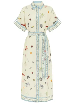 Alemais SANDY EMBROIDERED SHIRTDRESS - 16 AU/UK (12 US) for rent on The Volte - image 7