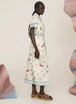 Alemais SANDY EMBROIDERED SHIRTDRESS - 16 AU/UK (12 US) for rent on The Volte - image 3
