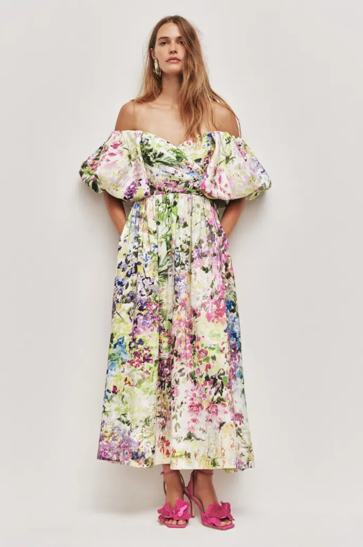 AJE Adina Midi Dress 8 for rent on The Volte - main image