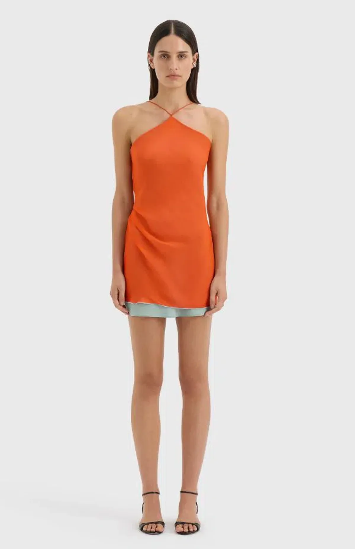 Sir Danica Tie Mini in Tangerine Size 1/8 - Image 2