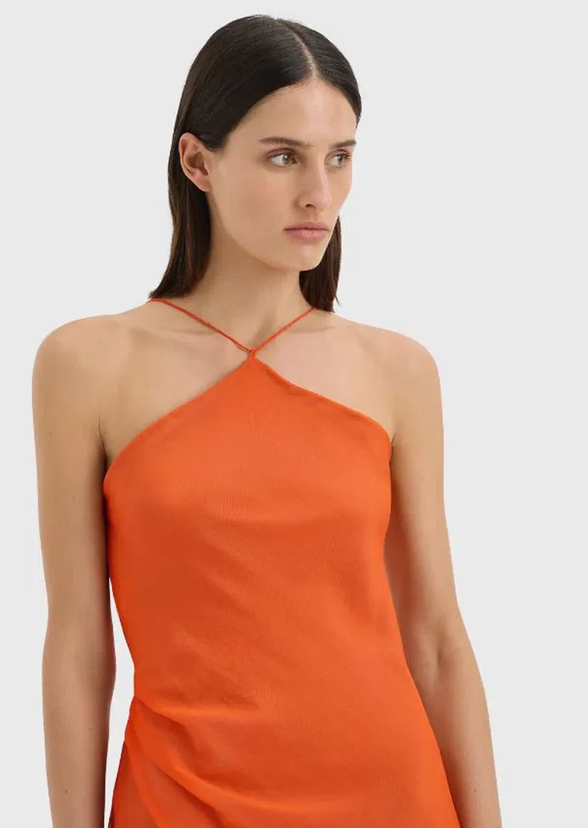 Sir Danica Tie Mini in Tangerine Size 1/8 - Image 3