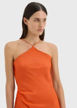 Sir Danica Tie Mini in Tangerine Size 1/8 for rent on The Volte - image 3