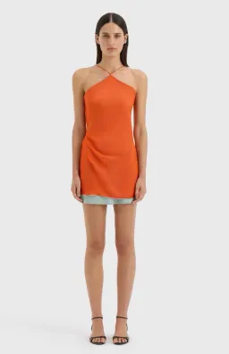 Sir Danica Tie Mini in Tangerine Size 2/10 for rent on The Volte - image 2
