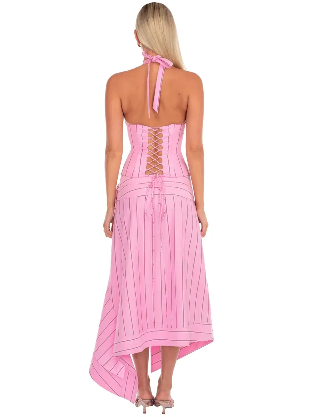I am delilah, Sabrina Corset & skirt, Pink, Size 8 - Image 7