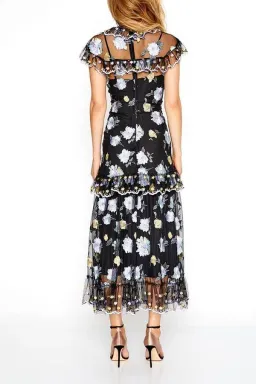 Alice McCall Floating Delicately Dress Black Size 4 for rent on The Volte - image 2