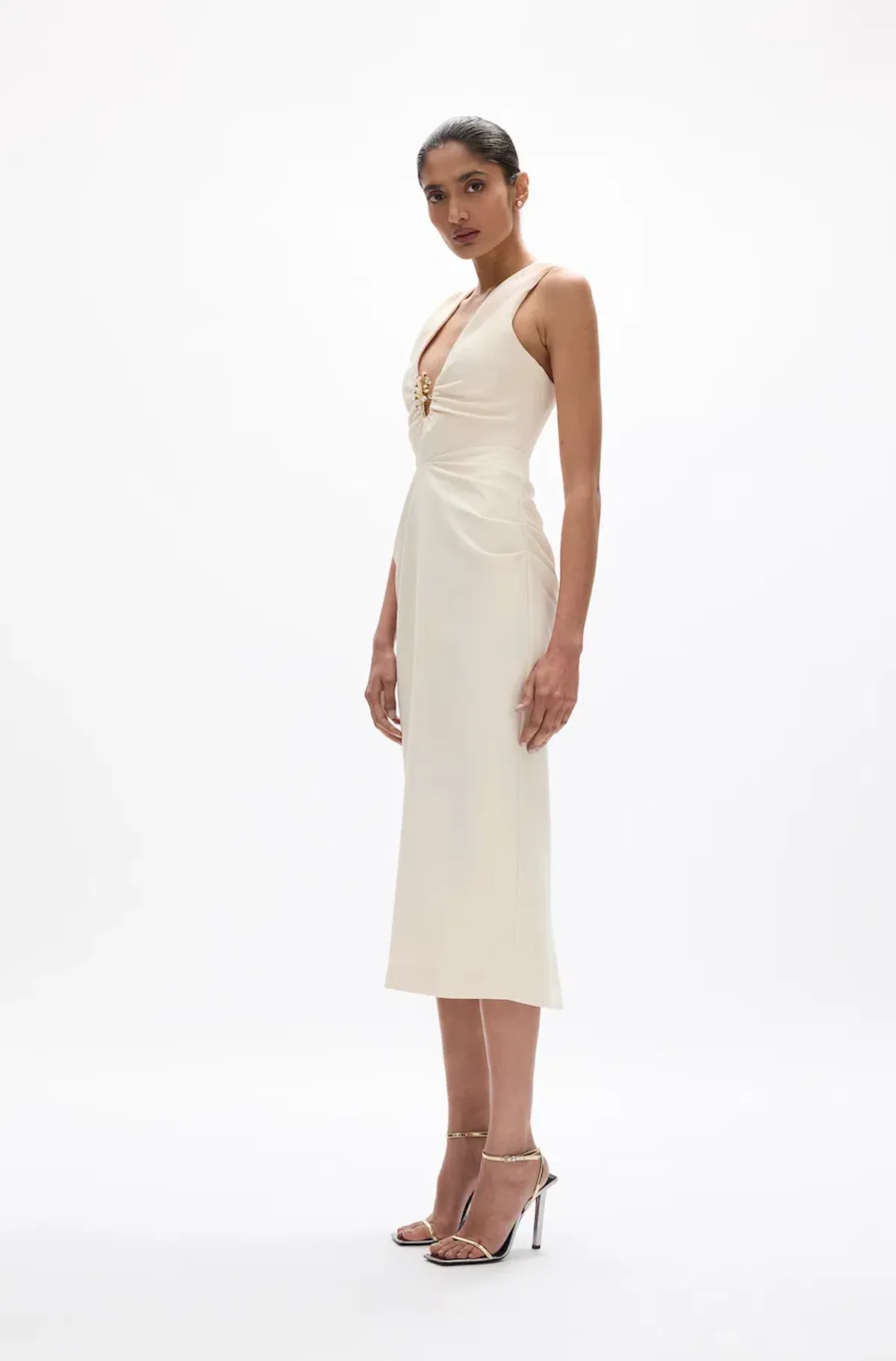 Rachel Gilbert - Martina Dress Creme - Image 3