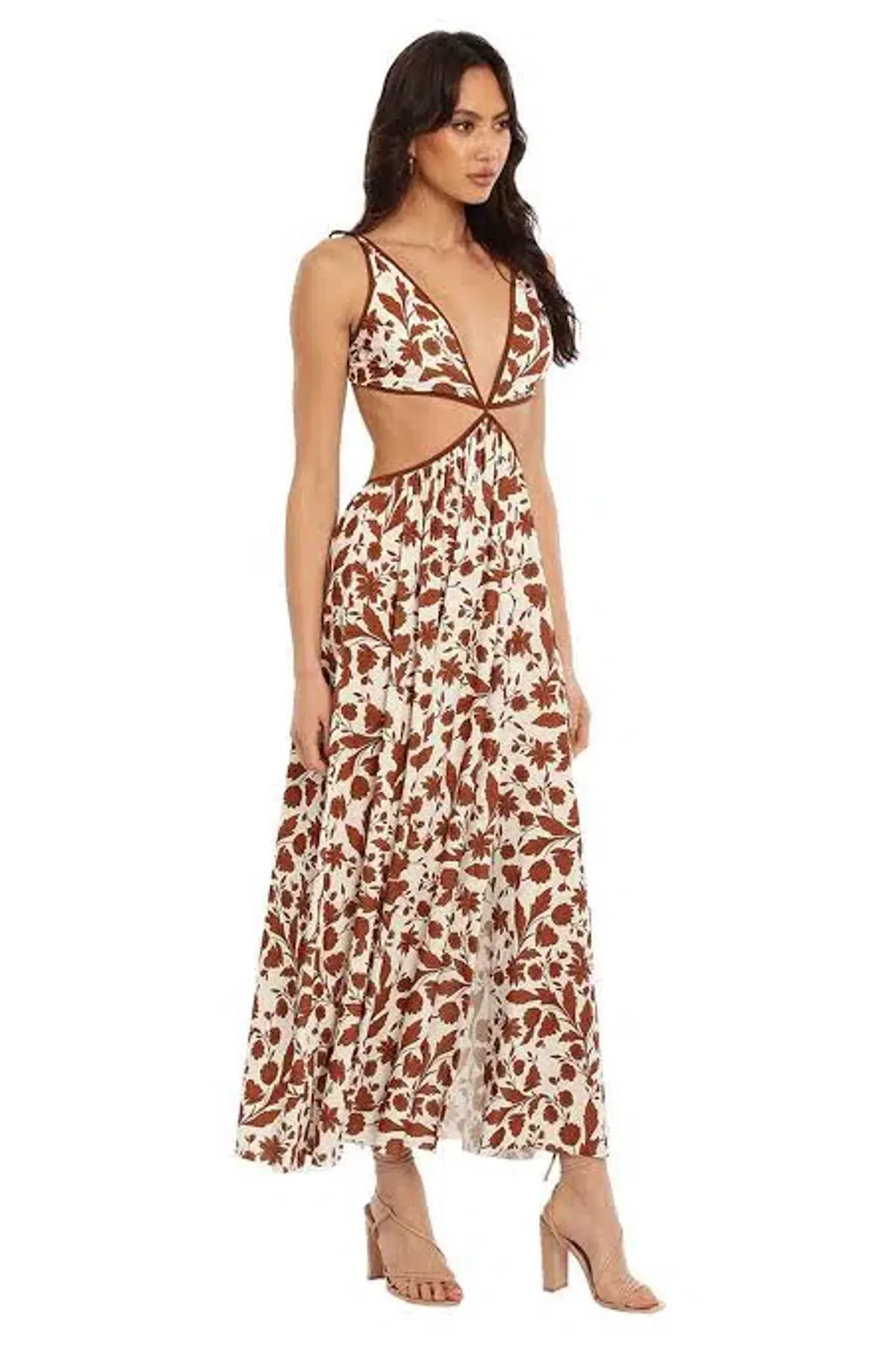 Bec & Bridge PHILLIPA MAXI DRESS PRINT 8 for rent on The Volte - main image