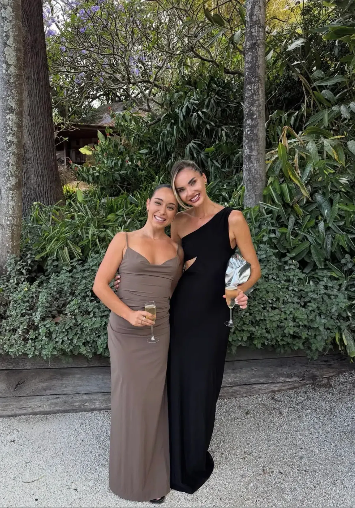 MISHA Collection Demi Dry Cut Out Solstice Hardware Maxi Dress in Black Size S / 8 AU - Image 10