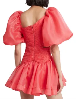 Aje Joan puff sleeve mini dress for rent on The Volte - image 4
