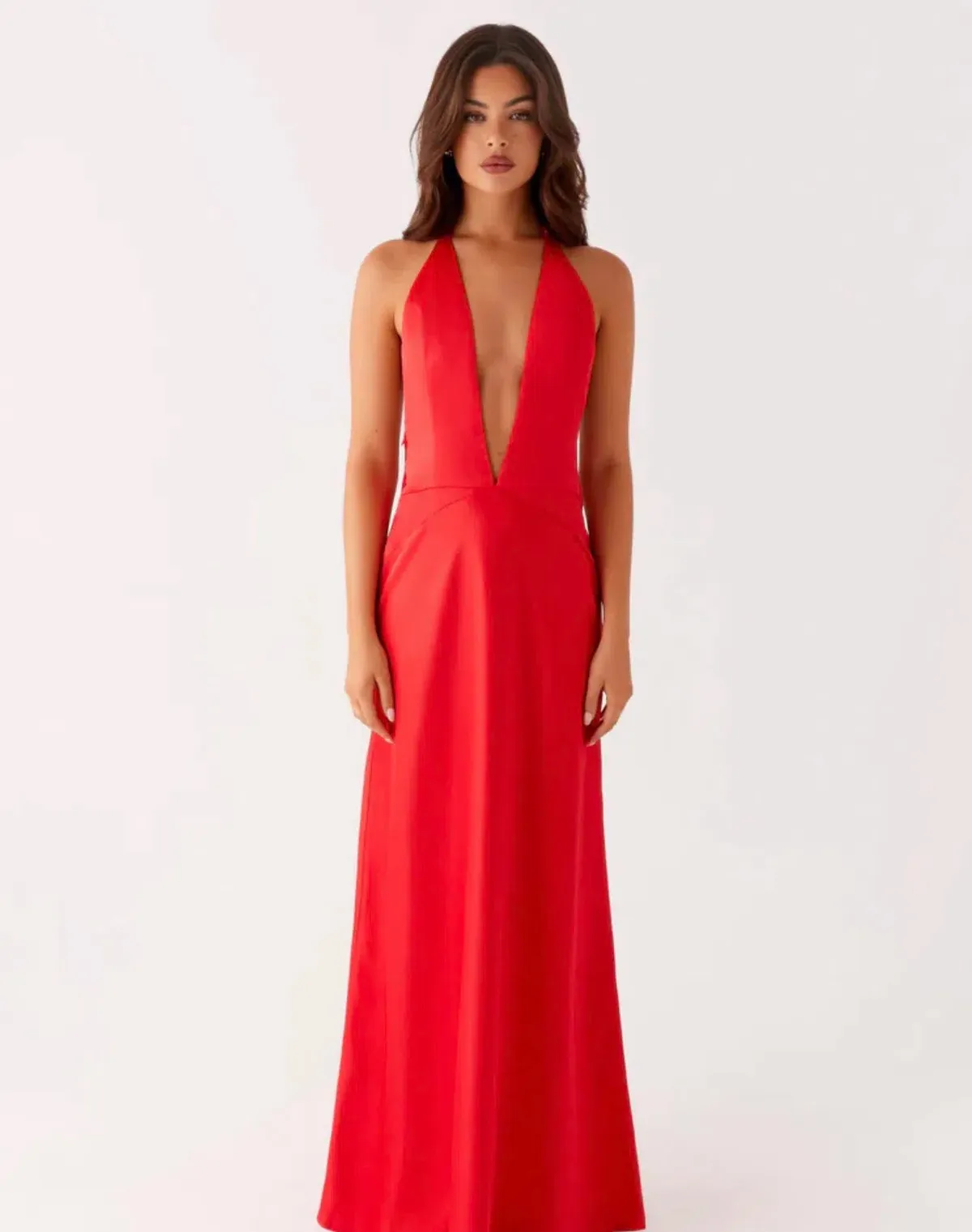 Pepper Mayo maxi red dress size 10 - Image 2