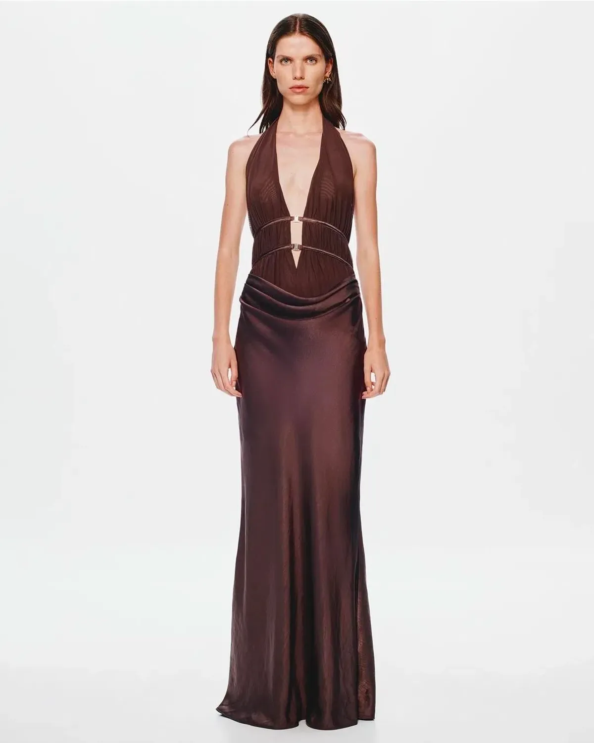 Misha THE 'CELINE' SATIN DRESS - Image 7