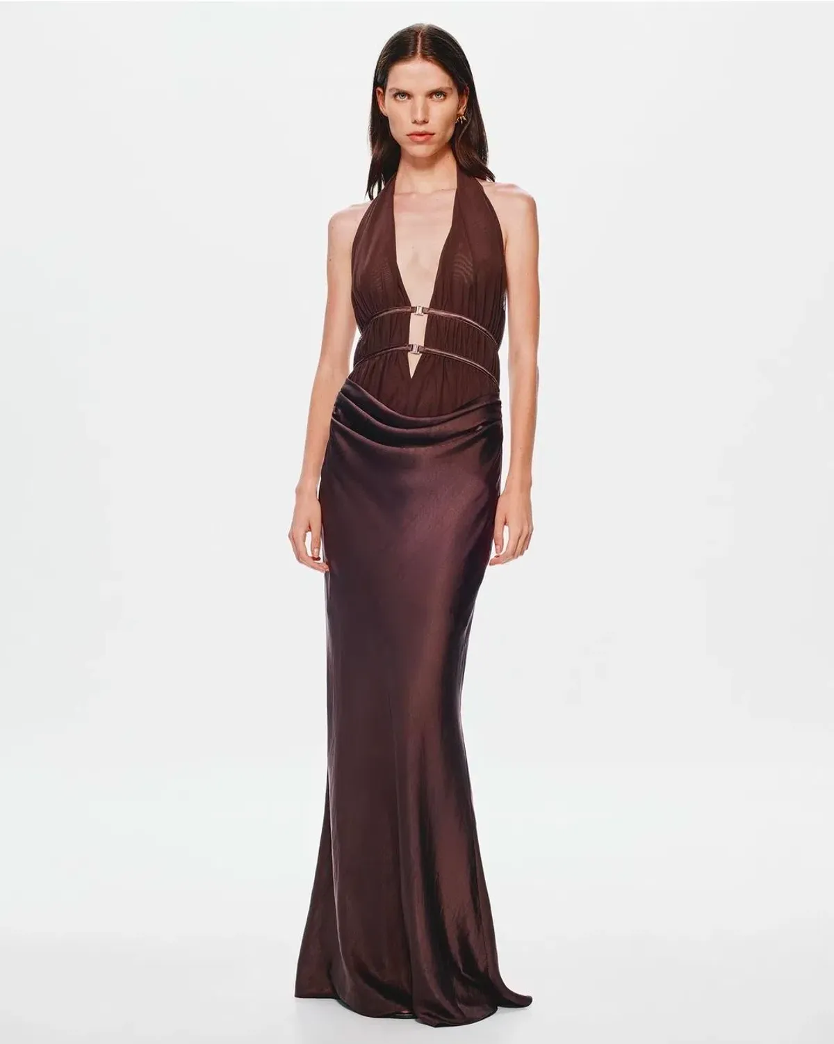 Misha THE 'CELINE' SATIN DRESS - Image 6