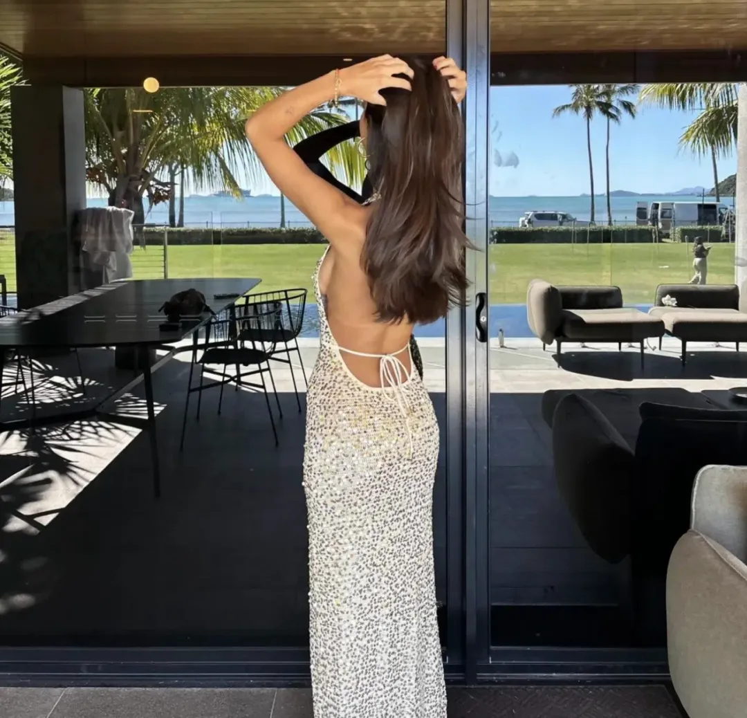 Monday Swimwear Catania Gown Size 10 for rent on The Volte - main image