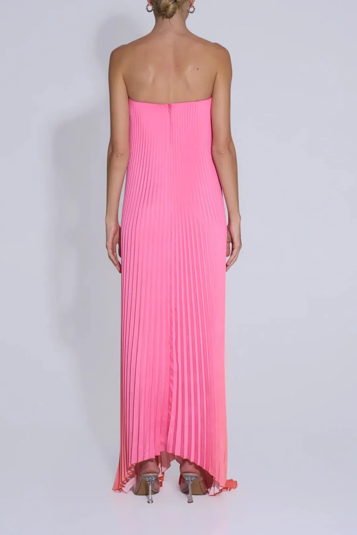 Lidee Woman Black Tie Gown / Sunset Ombre / Size 10 - Image 3