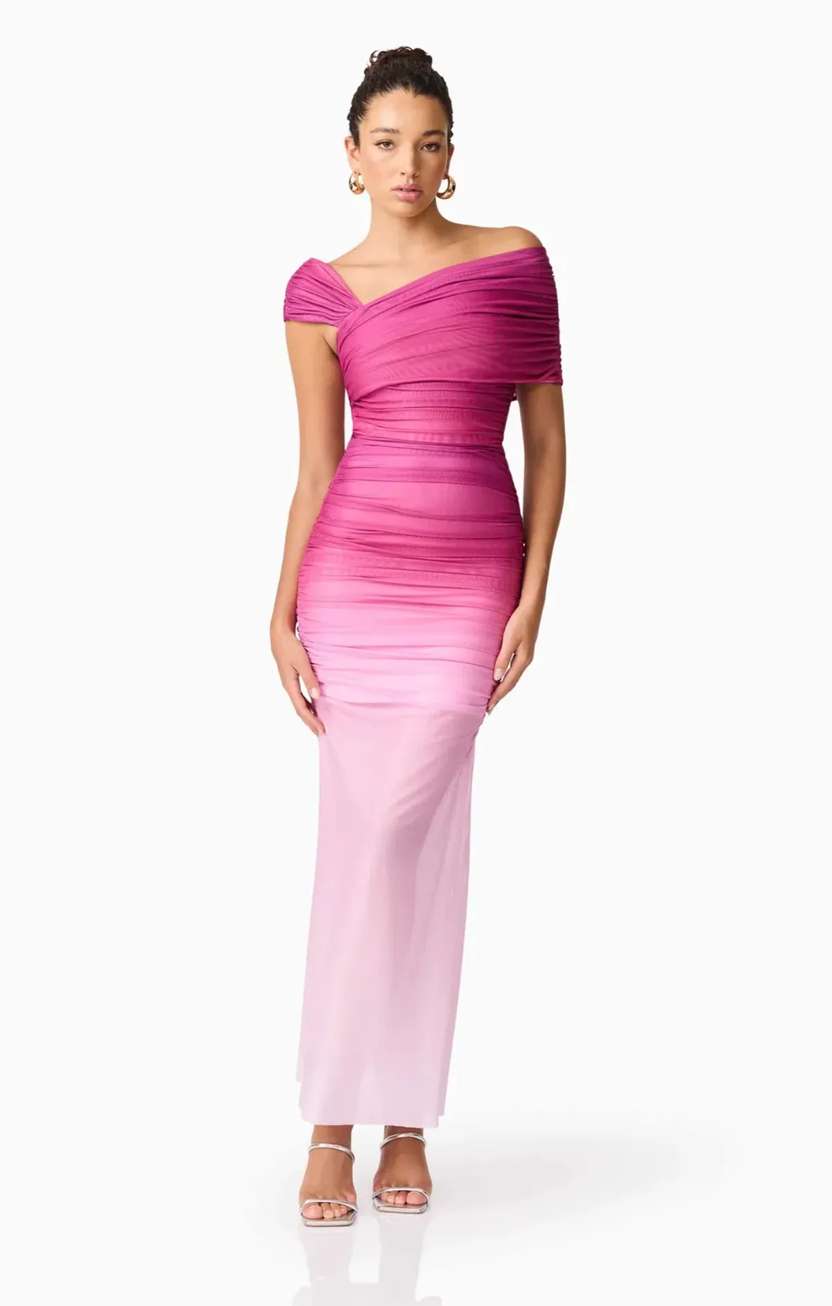 Elliatt Brigitta Maxi Dress in Orchid Ombre size L / AU 12 for rent on The Volte - main image
