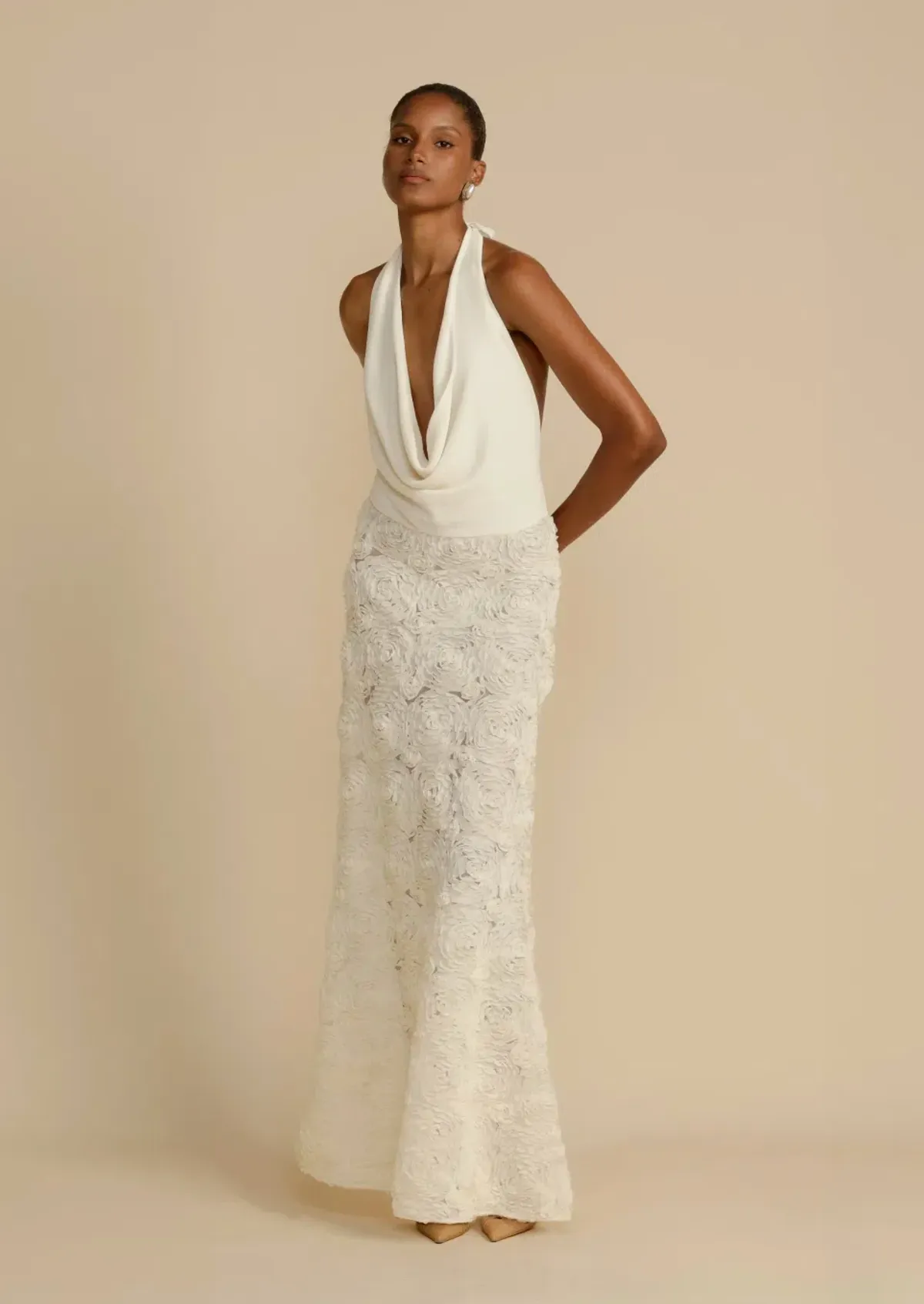 ARCINA ORI ADRIANA DRESS IVORY size M - Image 1