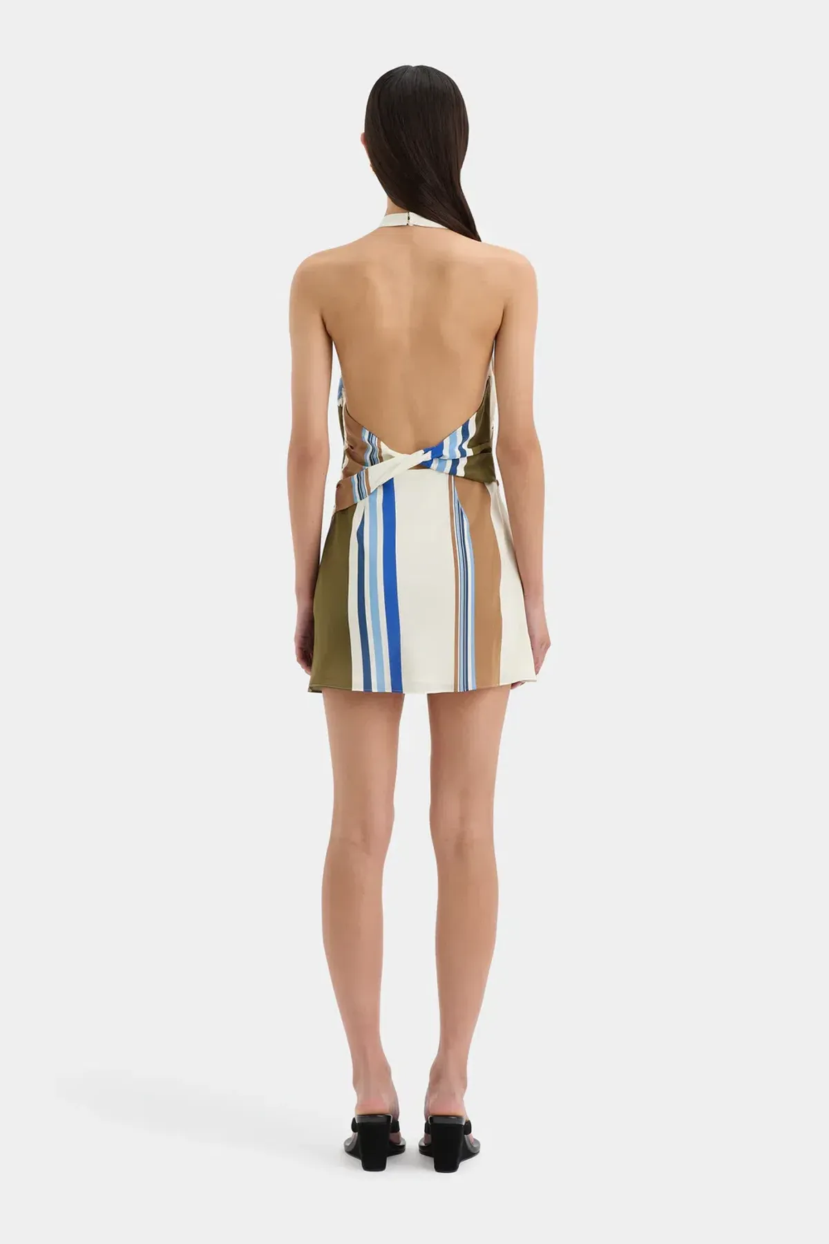 SIR THISTLE HALTER MINI DRESS Size 3 - Image 2