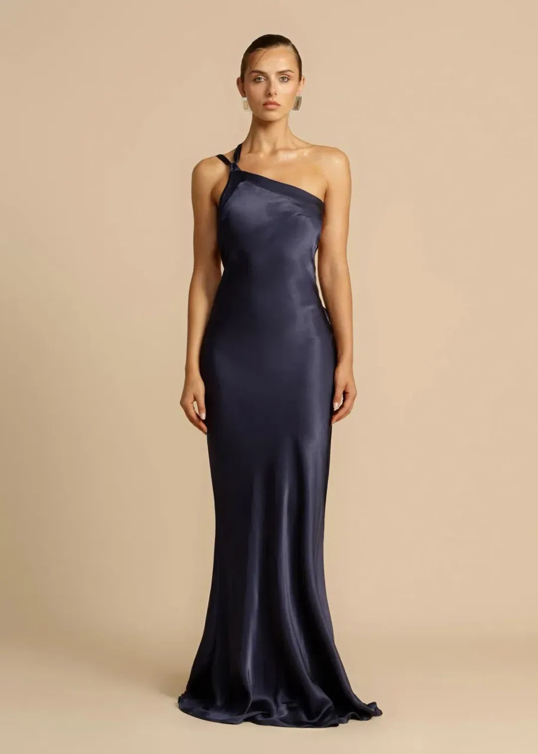 ARCINA ORI MONIQUE DRESS NAVY SIZE 8 (S) for rent on The Volte - main image