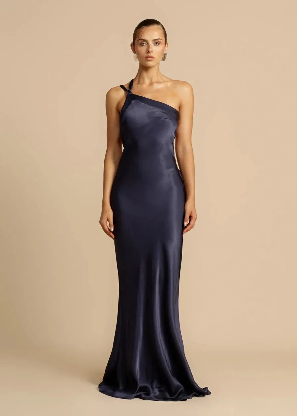 ARCINA ORI MONIQUE DRESS NAVY SIZE 8 (S) for rent on The Volte - main image