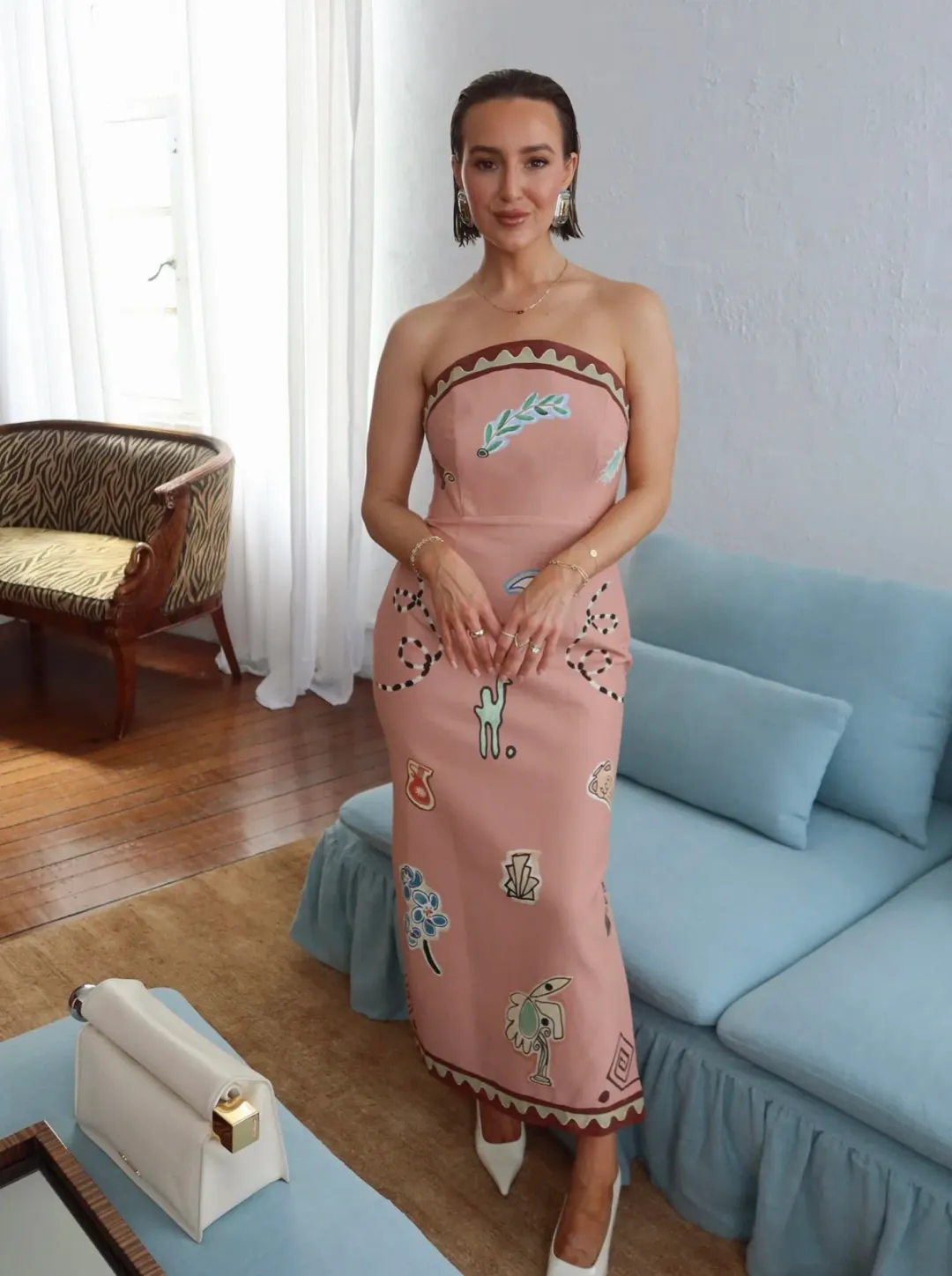Alemais x La Sirena Exclusive Laurence Midi Dress Size 10 for rent on The Volte - main image